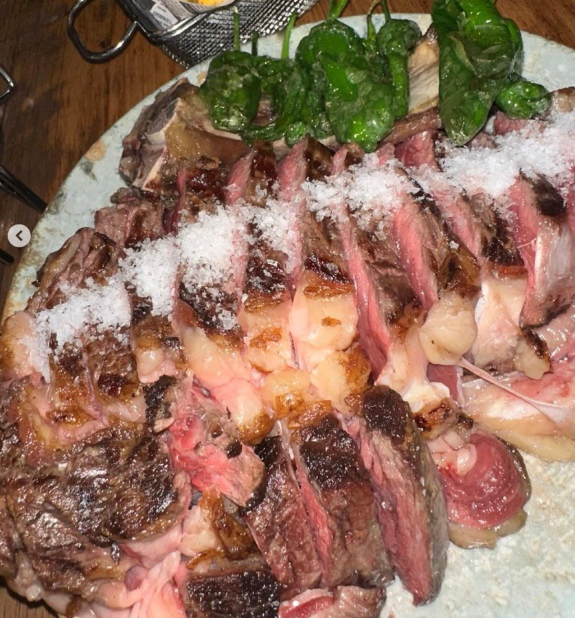 Txuletón a la brasa de Kurtze Bekoa